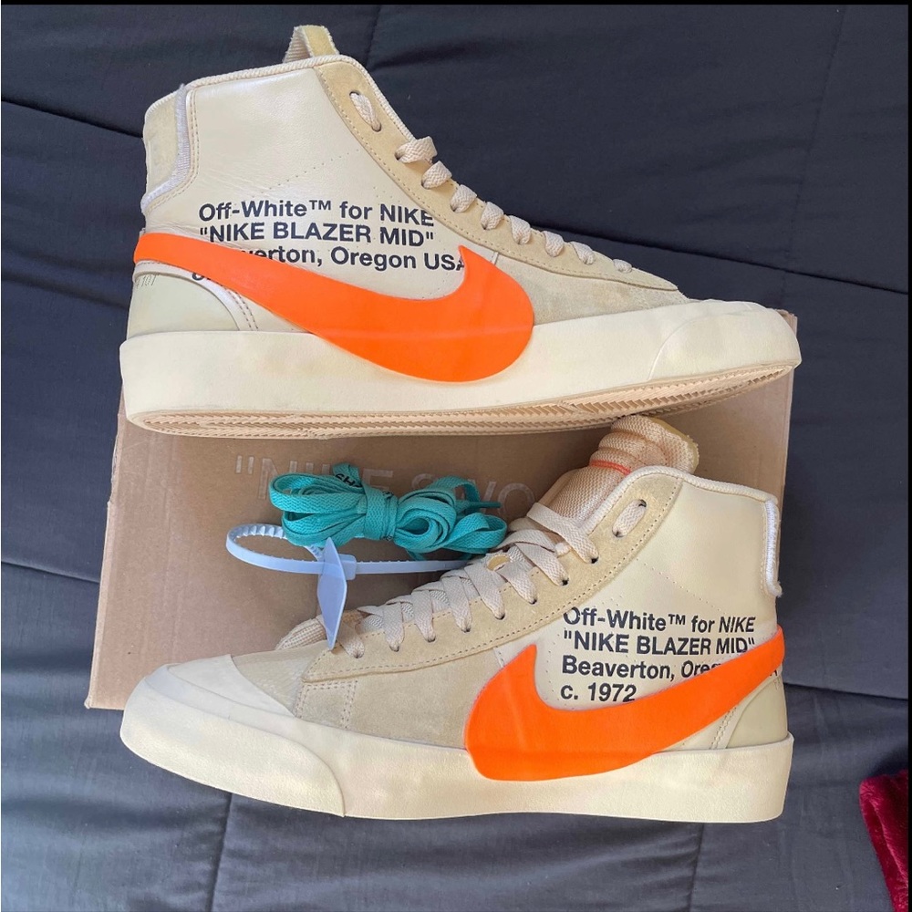 2018 Off-White x Blazer Mid 'All Hallows eve - Picture 7 of 8
